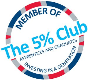 the 5% club platinum award